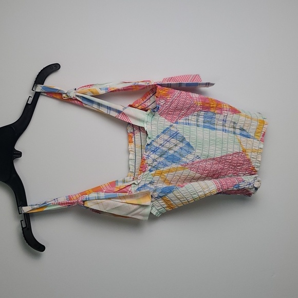 BP Colorful Smocked Top Size Small - Picture 5 of 6